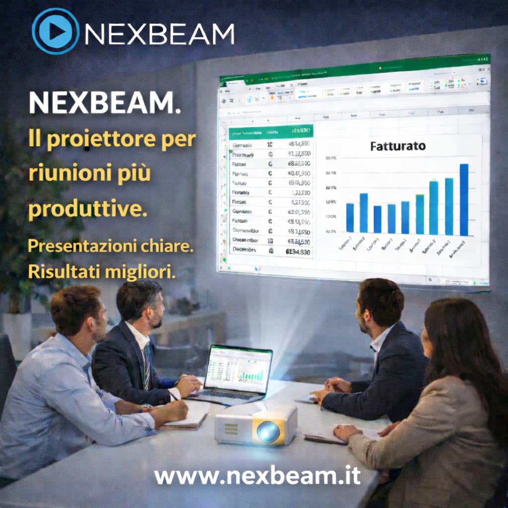 Mini proiettore a LED portatile